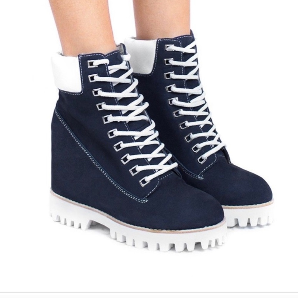 Jeffrey Campbell Wallace Hidden Wedge Boots